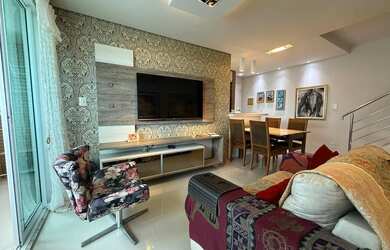 Imagem: O apartamento na cobertura possui 2 Dormitórios, 2 Banheiros