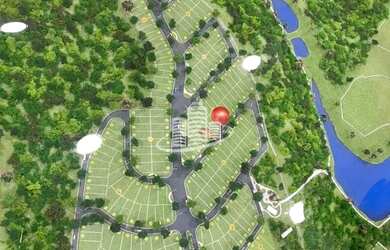 Imagem: O terreno possui 250m² de Área, Churrasqueira, Piscina e