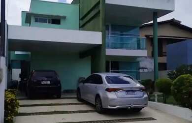 Imagem: A casa em condomínio possui 5 Dormitórios, 5 Banheiros, 4