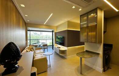 Imagem: O apartamento possui 2 Dormitórios, 2 Banheiros, 1 Vaga na