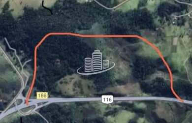 Imagem: O terreno possui 224000m² de Área e está localizado em Santa