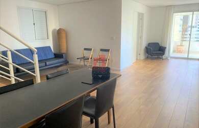 Imagem: O apartamento na cobertura possui 2 Dormitórios, 3 Banheiros