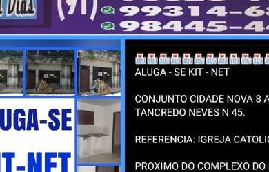 Imagem: A kitnet possui 2 Dormitórios, 1 Banheiro e está localizado