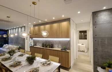 Imagem: O apartamento possui 2 Dormitórios, 2 Banheiros, 1 Vaga na