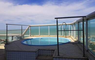 Imagem: O apartamento na cobertura possui 3 Dormitórios, 3 Banheiros