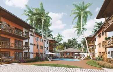 Imagem: O apartamento possui 2 Dormitórios, 2 Banheiros, 1 Vaga na