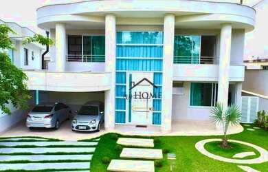 Imagem: A casa em condomínio possui 4 Dormitórios, 5 Banheiros, 4