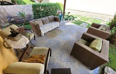 Imagem: A casa em condomínio possui 3 Dormitórios, 3 Banheiros, 2