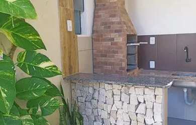 Imagem: A casa em condomínio possui 3 Dormitórios, 3 Banheiros, 1