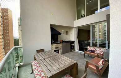 Imagem: O apartamento possui 3 Dormitórios, 4 Banheiros, 3 Vagas na