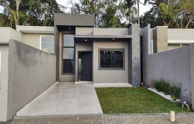 Imagem: A casa em condomínio possui 3 Dormitórios, 2 Banheiros, 1