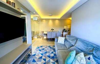 Imagem: O apartamento possui 2 Dormitórios, 2 Banheiros, 1 Vaga na