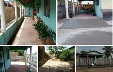 Imagem: A casa possui 2 Dormitórios, 1 Banheiro e 2 Vagas na garagem