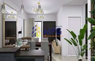 Imagem: A casa em condomínio possui 3 Dormitórios, 2 Banheiros, 102m²