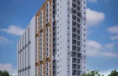 Imagem: O apartamento possui 1 Dormitório, 1 Banheiro, 27m² de Área