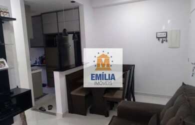 Imagem: O apartamento possui 2 Dormitórios, 1 Banheiro, 1 Vaga na garagem