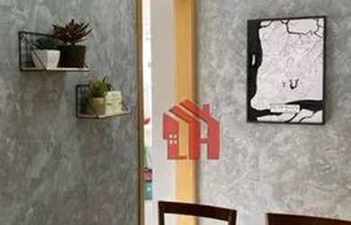 Imagem 5: Apartamento com 2 suítes, sala com sacada, cozinha americana e 2 vagas de garagem. Lazer c