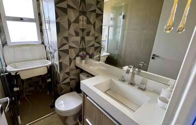 Imagem 13: Maravilhoso apartamento, todo mobiliado, moveis planejados e ar condicionado