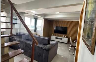 Imagem: O apartamento na cobertura possui 3 Dormitórios, 3 Banheiros