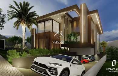 Imagem: A casa em condomínio possui 4 Dormitórios, 5 Banheiros, 4