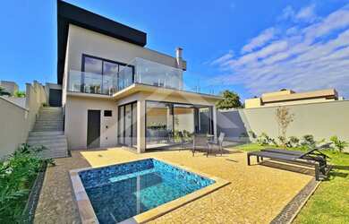 Imagem: A casa em condomínio possui 3 Dormitórios, 5 Banheiros, 4