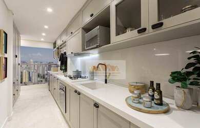 Imagem: O apartamento possui 3 Dormitórios, 4 Banheiros, 3 Vagas na