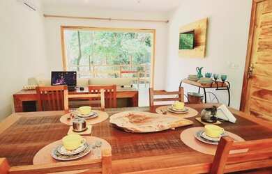 Imagem 4: AP VARANDA DA MATA. Piscina, Ar-condicionado, Vista para o mareGuarda...