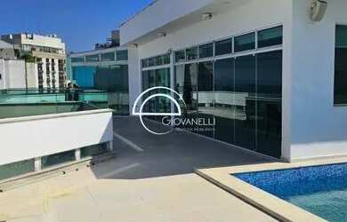 Imagem: O apartamento na cobertura possui 5 Dormitórios, 5 Banheiros