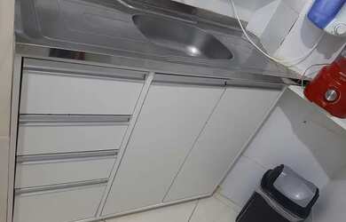 Imagem: O apartamento possui 1 Dormitório, 1 Banheiro e está localizado