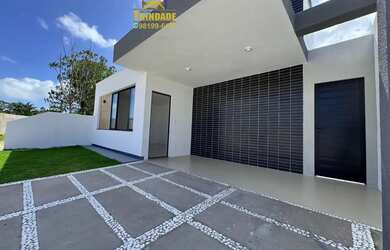 Imagem: A casa em condomínio possui 3 Dormitórios, 2 Banheiros, 2