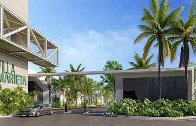 Imagem: A casa em condomínio possui 2 Dormitórios, 2 Banheiros, 2