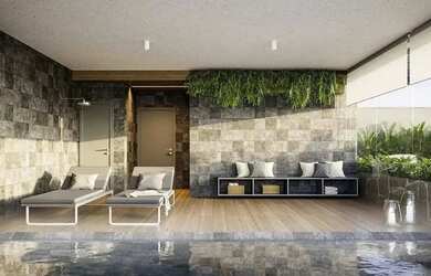 Imagem 2: Apartamento na planta com 2 dormitórios sendo 1 suíte e 1 vaga de garagem...