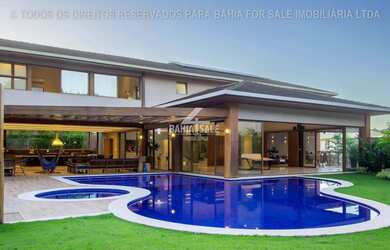 Imagem: A casa possui 5 Dormitórios, 5 Banheiros, 5 Vagas na garagem