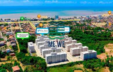 Imagem: O apartamento possui 2 Dormitórios, 1 Banheiro, 1 Vaga na garagem