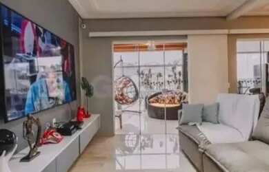 Imagem: A casa em condomínio possui 3 Dormitórios, 5 Banheiros, 4