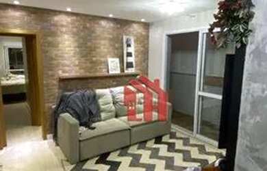 Imagem 3: Apartamento com 2 suítes, sala com sacada, cozinha americana e 2 vagas de garagem. Lazer c