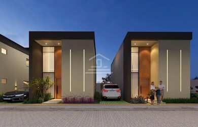 Imagem: A casa em condomínio à venda possui 4 Dormitórios, 5 Banheiros