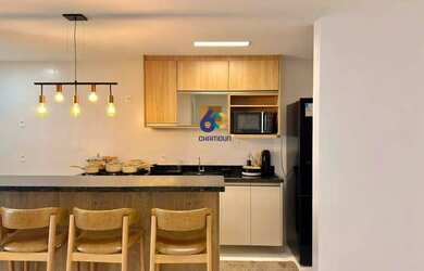 Imagem: O apartamento possui 2 Dormitórios, 2 Banheiros, 3 Vagas na