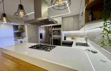 Imagem 8: Maravilhoso apartamento, todo mobiliado, moveis planejados e ar condicionado