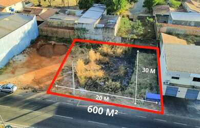Imagem: O terreno possui 600m² de Área e está localizado em Goiânia