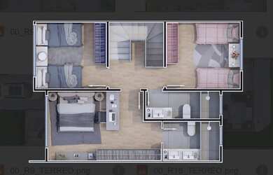 Imagem 13: Sobrado em condomínio 156m2 3 quartos no Bairro São Lourenço R$ 1249,000.00