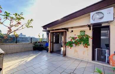 Imagem: O apartamento na cobertura possui 2 Dormitórios, 3 Banheiros