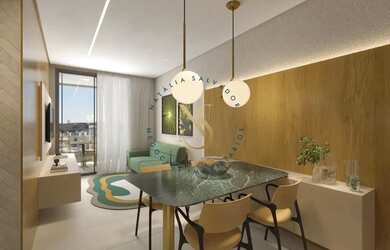 Imagem: O apartamento possui 2 Dormitórios, 2 Banheiros, 1 Vaga na