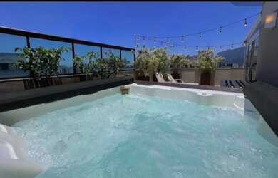 Imagem: O apartamento na cobertura possui 3 Dormitórios, 3 Banheiros