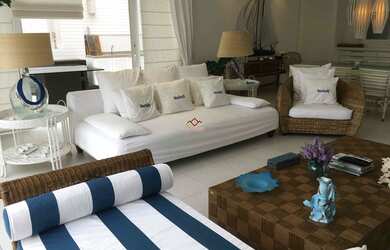 Imagem 7: Linda casa frente ao mar dentro de condomínio na praia de juquehy , disponível...