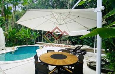 Imagem: A casa em condomínio possui 5 Dormitórios, 5 Banheiros, 4