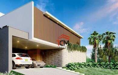 Imagem: A casa em condomínio possui 4 Dormitórios, 5 Banheiros, 4