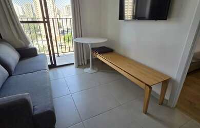 Imagem: O apartamento possui 1 Dormitório, 1 Banheiro, 24m² de Área