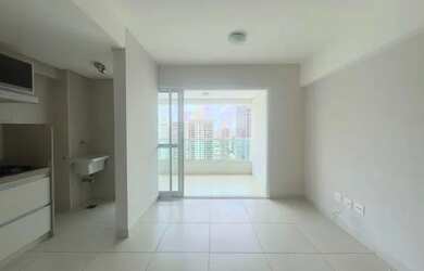 Imagem: O apartamento possui 1 Dormitório, 1 Banheiro, 1 Vaga na garagem