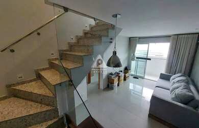 Imagem: O apartamento na cobertura possui 2 Dormitórios, 2 Banheiros